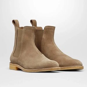 Bottega Veneta Chelsea Boots Camel